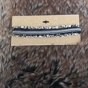 Never worn black fringe Choker!